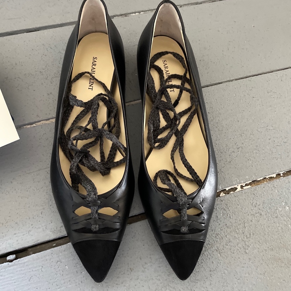 Sarah Flint Lily Black Calf SF129CBK  Size 40